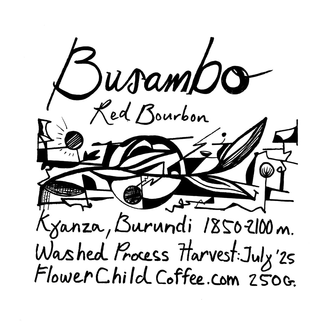 Busambo - Red Bourbon - FLOWER CHILD COFFEE